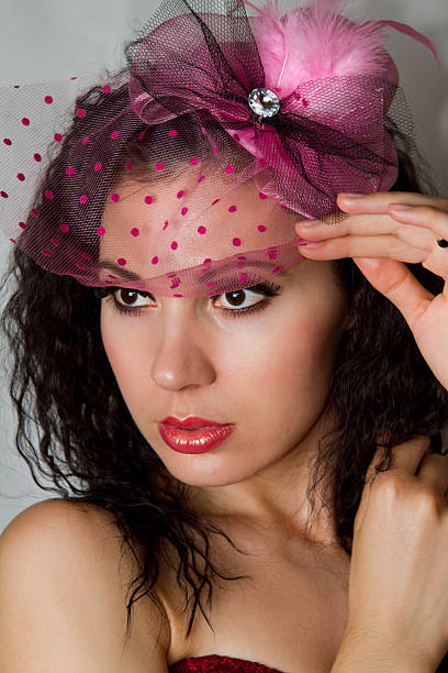 istock Woman retro revival portrait 176902332