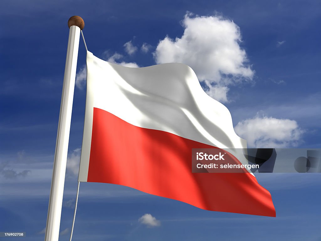 Poland flag (with clipping path) 3D Poland flag (with clipping path)see more country... Clipping Path Stock Photo