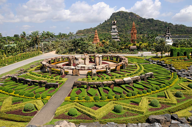 istock Park nong nooch in Thailand 176903130