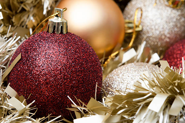 istock Christmas Baubles and Tinsel 176903355