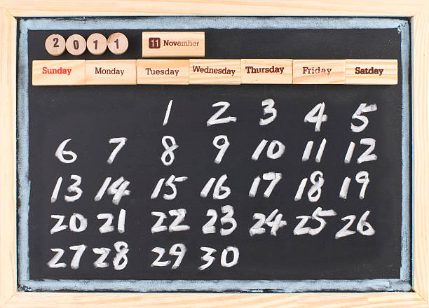istock hand drawing 2011 November calendar 176903977