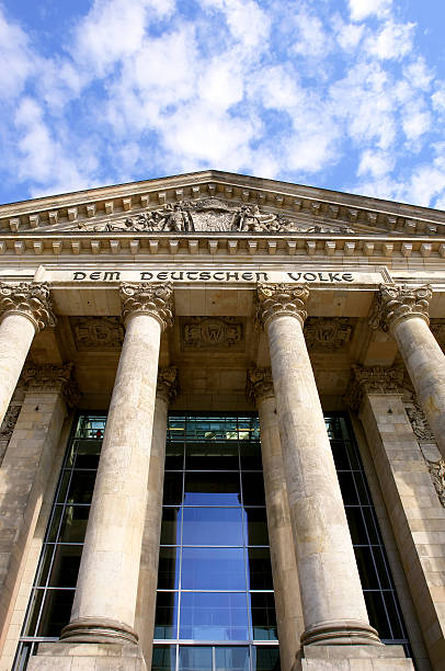 istock Perspective of The Reichstag facade 176904041