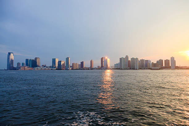 istock Sunset over Jersey City 176904527