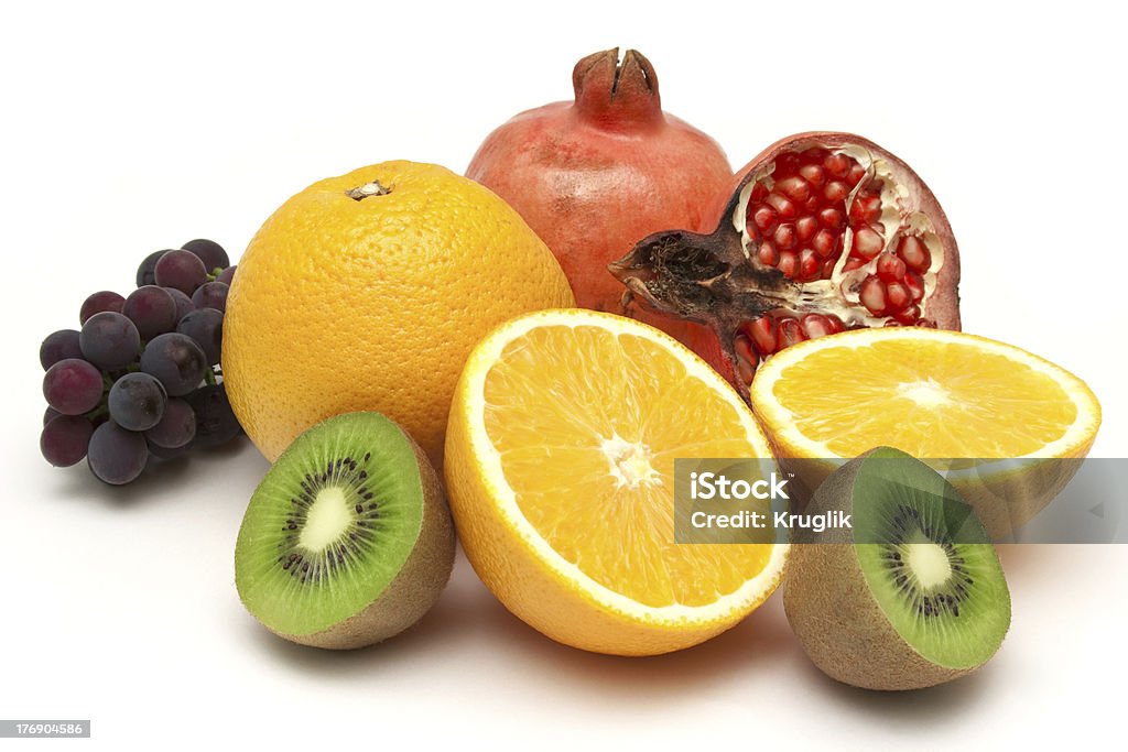 Ainda vida de frutas - Foto de stock de Amarelo royalty-free