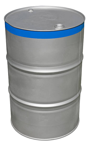 istock 55 gallon industrial barrel for oil 176904733