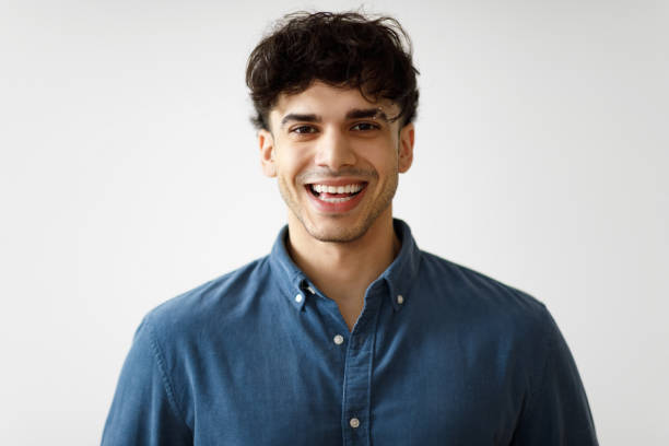 istock Portrait Of Happy Middle Eastern Guy Posing Over White Background 1769051522