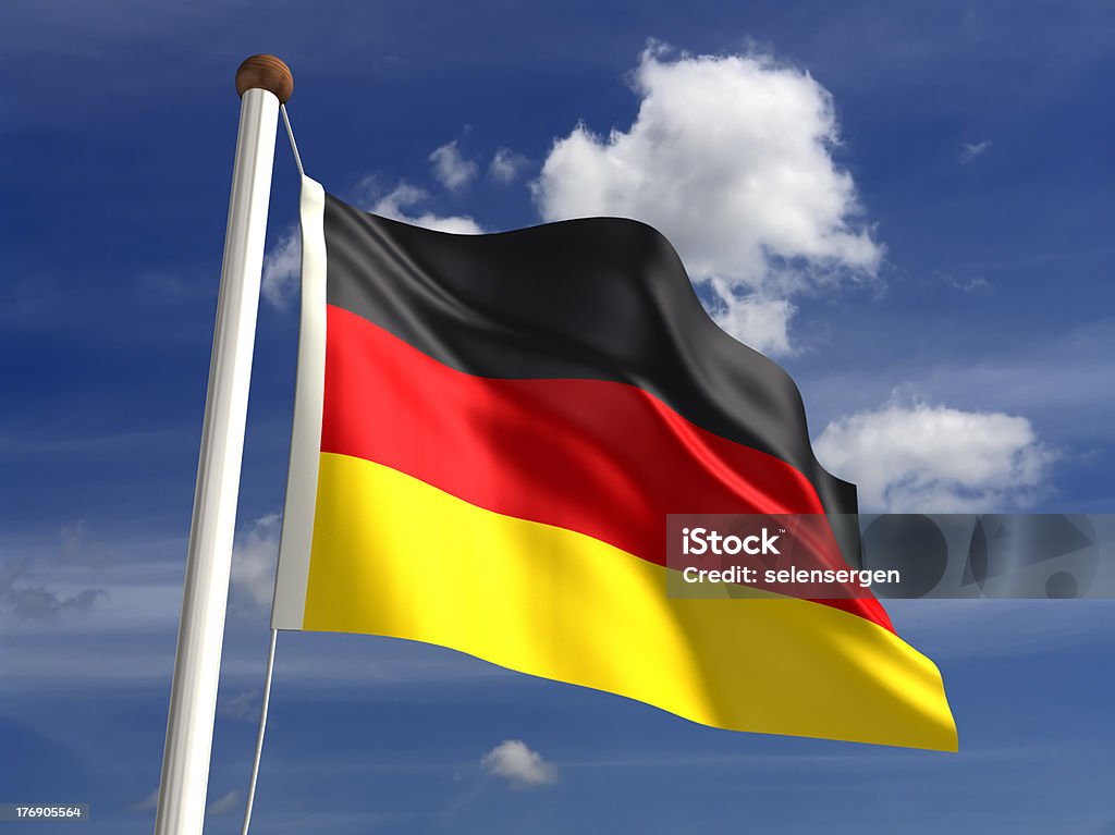 Germany flag (with clipping path) 3D Germany flag (with clipping path)see more country... Clipping Path Stock Photo