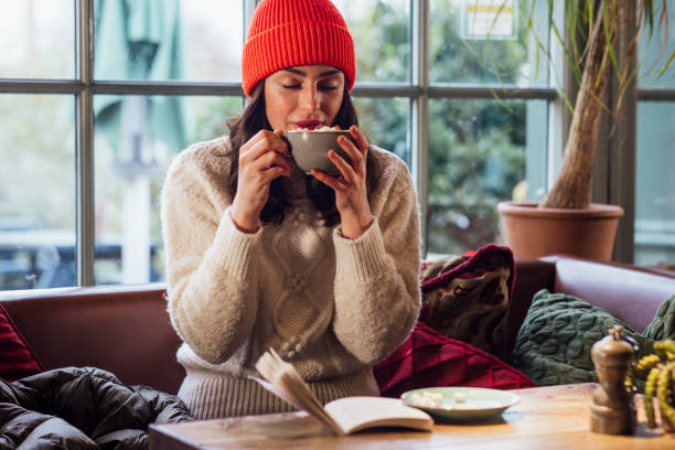 istock Enjoying My Hot Chocolate 1769057586