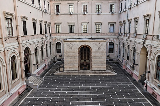 Palazzo Esercito, located in via Venti Settembre 123, in the Castro Pretorio district, in front of Palazzo Baracchini where the Cabinet of the Minister of Defense is located, is the headquarters of the General Staff of the Italian Army and since February 22, 2017 also of the General Staff of Defense