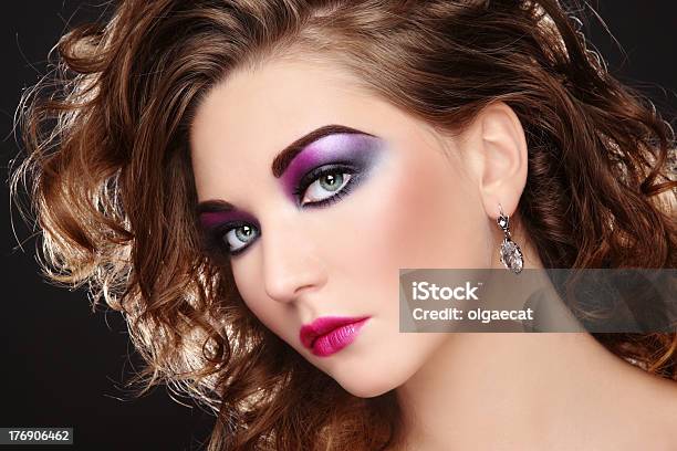 Disco Makeup Stock Photo - Download Image Now - 1980-1989, Women, Adult