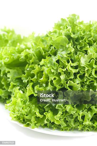 Lettuce Stock Photo - Download Image Now - Close-up, Cut Out, Drop