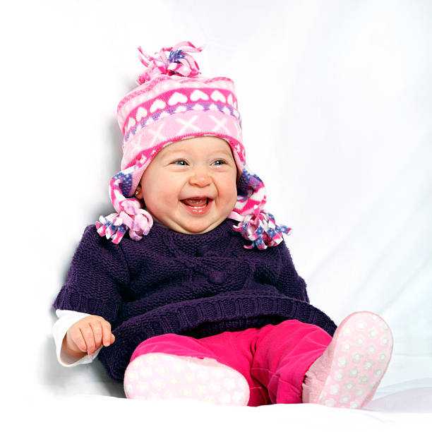 istock Baby in Winter Hat 176907428