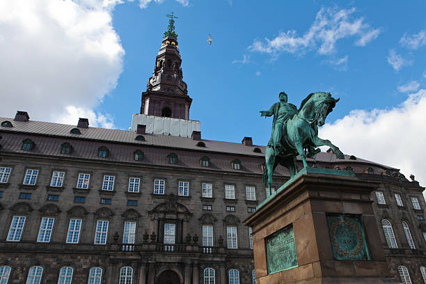 Christiansborg Palace stock photo