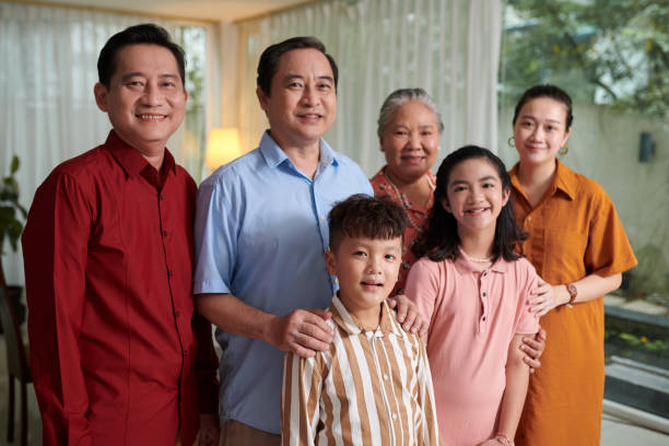 istock Big Family Gathered at Home 1769088351