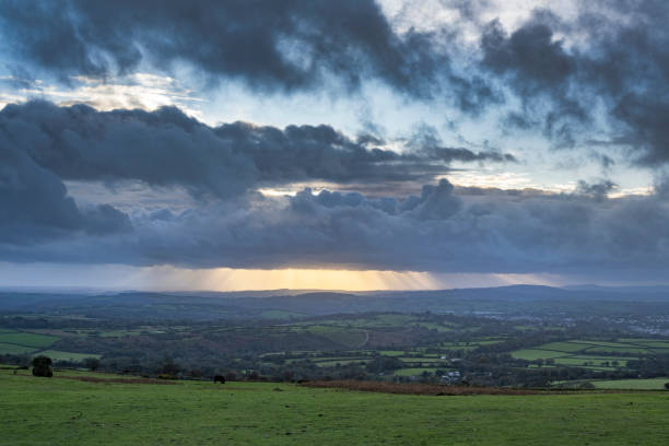 istock Stormy sunset on Dartmoor 1769094177