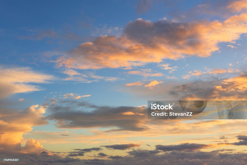 Red Sunset Texture Glowing Real Sky At Sunset Texture Background Overlay Dramatic Red And ...