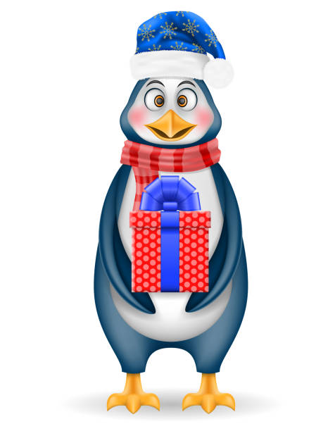 istock christmas penguin new year holiday symbol vector illustration 1769143869