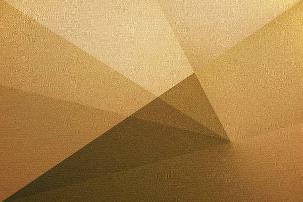 金色の淡い茶色のオレンジ色のイェロイ桃ベージュの抽象的な背景。ジオメトリック。線、3d、三角形、多角形の角度。色のグラデーション。ざらざらした木目。 - peach dark peaches backgrounds点のイラスト素材／クリップアート素材／マンガ素材／アイコン素材