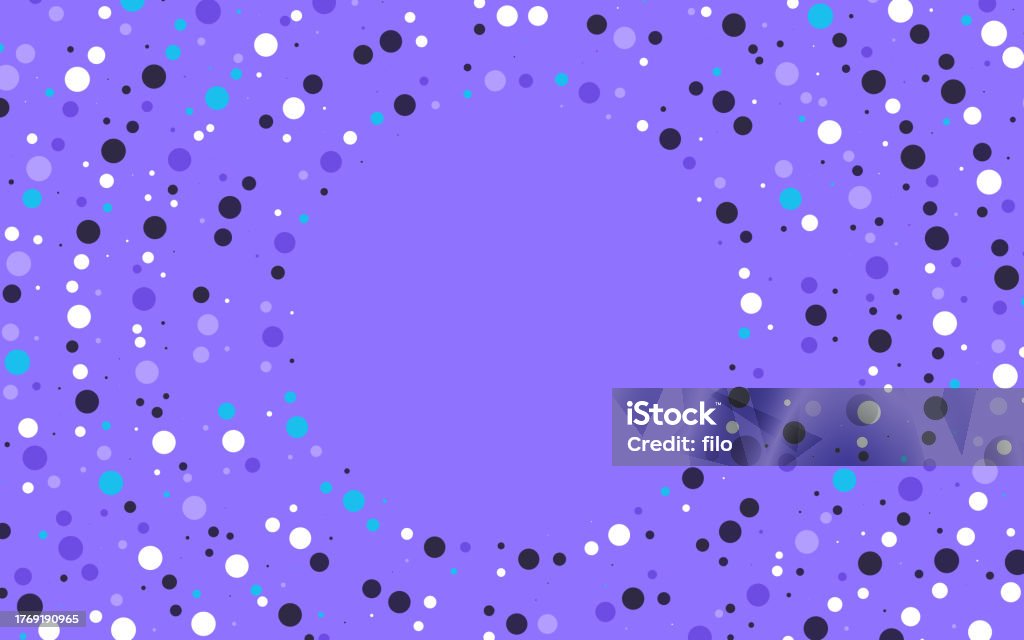 Dot Ripple Circle Ripple Dot Frame Background Stock Illustration - Download Image ...