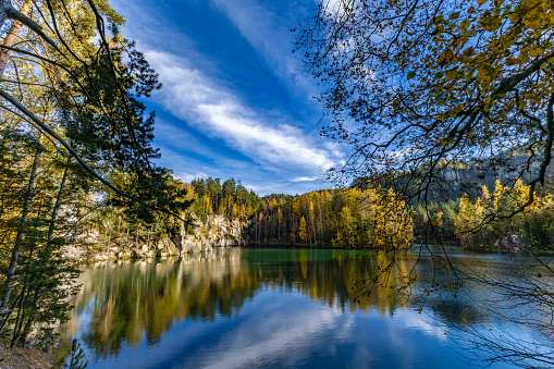 Adrpach Rocks, visiting the rock city, huge rocks, attractions of the rock city on the border with Poland