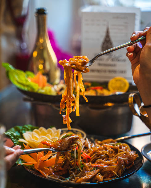 istock Asian Noodles, Pad Thai dish 1769247568