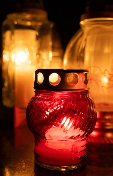 istock Candles at a cemetery/graveyard on All Saints Day 1769249760