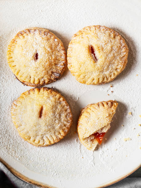 istock Peach pie. Cookies.Shortbread. Peach cookies. Pie. Small sweet Pie 1769265955