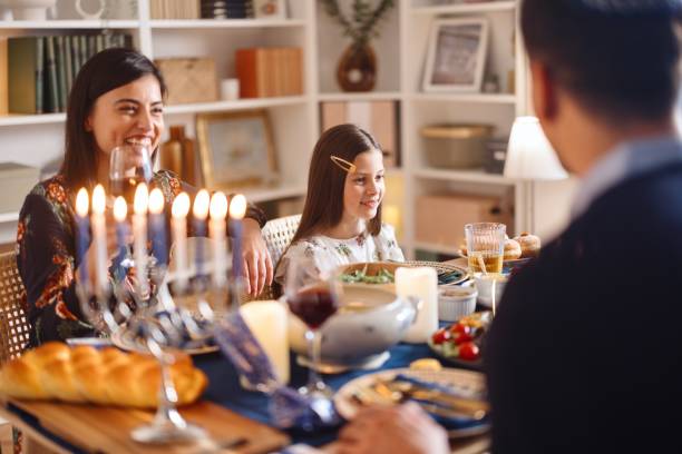 istock Family celebrating Hanukkah 1769269571