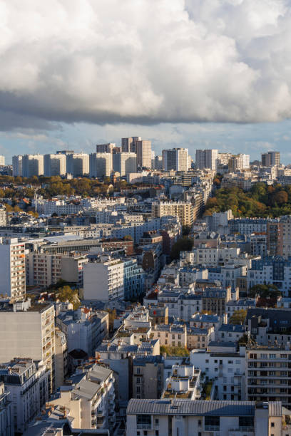 istock aerial view of Paris (South-East), 19th district 1769291731