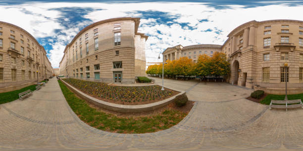 istock Stock photo Old Post Office Pavilion Washington DC.  360 panorama VR equirectangular photo 1769293911