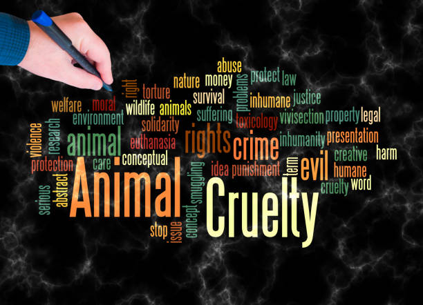 istock Word Cloud with ANIMAL CRUELTY concept create with text only 1769309243
