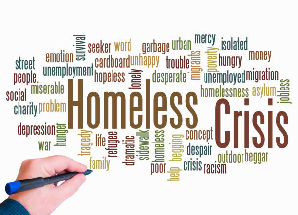 istock Word Cloud with HOMELESS CRISIS concept create with text only 1769309768