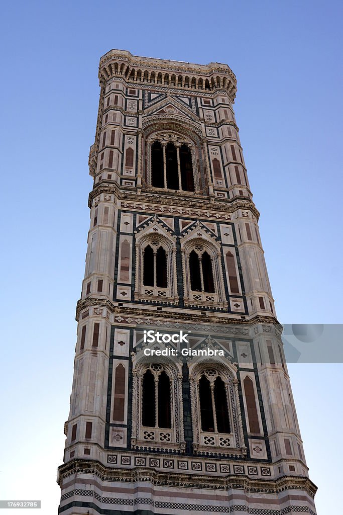 Firenze Torre campanaria di Giotto - Foto stock royalty-free di Campana