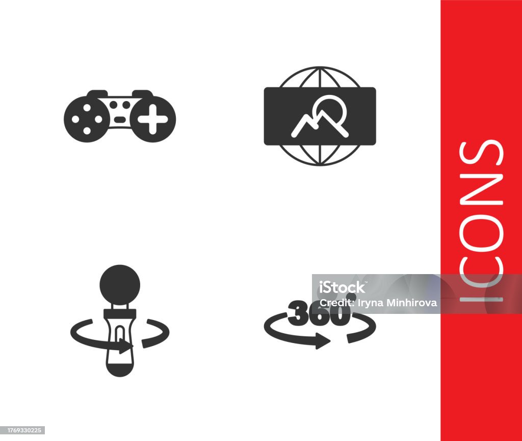 Set 360 Degree View Gamepad Vr Controller Game And Wide Angle Picture