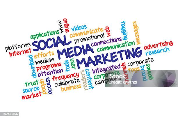 Social Media Marketing Słowo Chmura - Stockowe grafiki wektorowe i więcej obrazów Wybory - Wybory, E-mail, Pojedyncze słowo