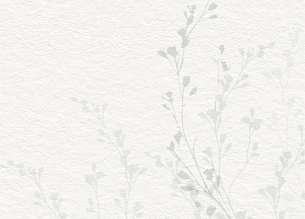 istock Delicate watercolor botanical digital paper floral background in soft basic nude beige tones. Neutral elegant pattern on white organic paper texture 1769340631