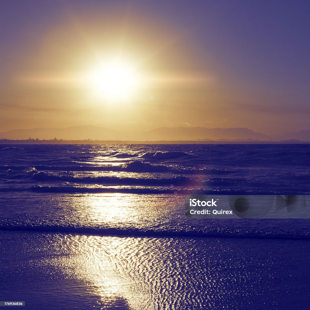 "Goldener Sommer" - Lizenzfrei Abenddämmerung Stock-Foto