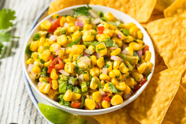 istock Homemade Organic Corn Salsa 1769431353