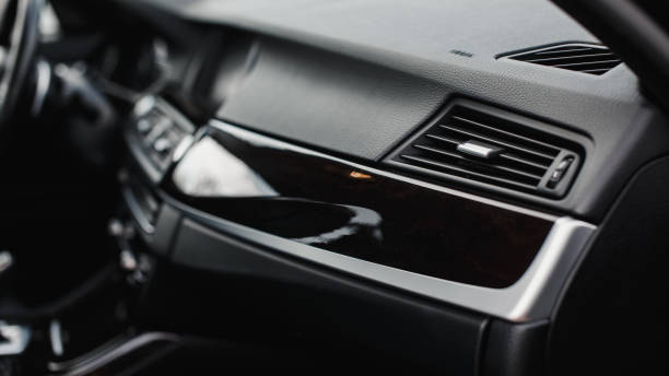 istock Close up of air vent in car. 1769447344
