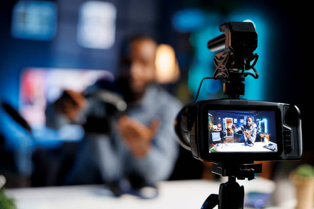 istock Gear used for filming headphone review 1769453631