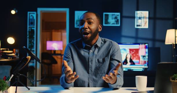 istock Influencer interacts with fans in q&a 1769478991