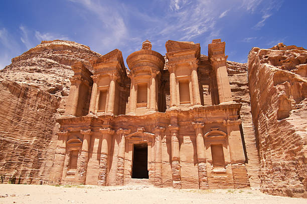 istock The imposing Monastery in Petra, Jordan 176950952