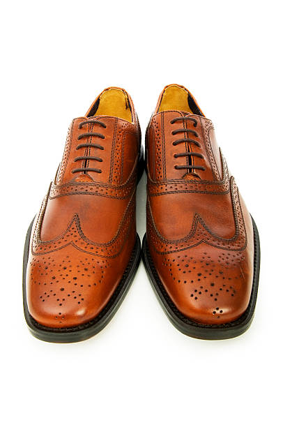 istock Male shoes isolated on the white background 176951338