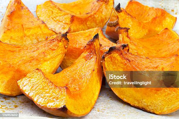 Roast Pumpkin Stock Photo - Download Image Now - Baked, Close-up, Food