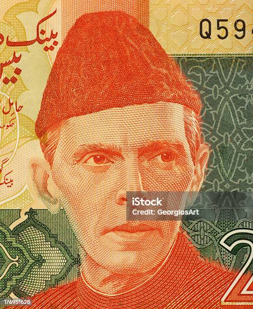 Mohammed Ali Jinnah Stock Photo - Download Image Now - Adult, Adults Only, Close-up