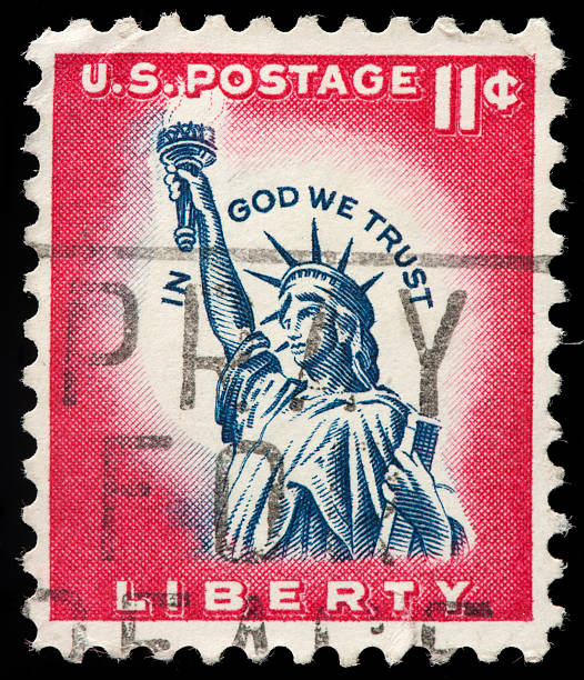 istock Vintage American Stamp 176952259