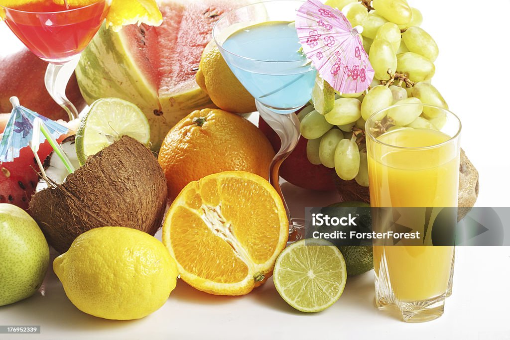 Assortimento di frutta - Foto stock royalty-free di Alchol
