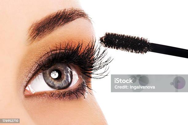 Woman Eye Stock Photo - Download Image Now - Mascara, Eyelash, Adult