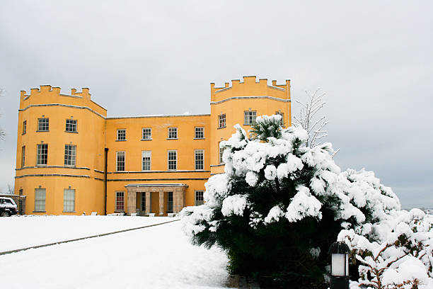 istock Castle in winter, Dower house, Bristol, UK 176952939