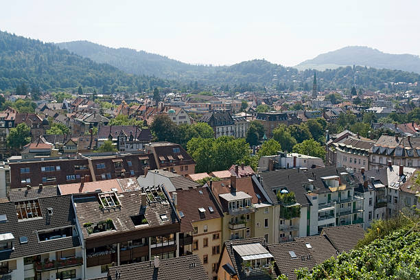 istock Freiburg im Breisgau aerial view 176953556